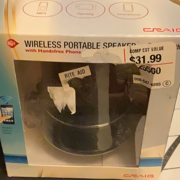 💥 Final Inventory Lot 3 CRAIG Smart Socket & Wireless Portable Speaker NEW $130 - Picture 4 of 6